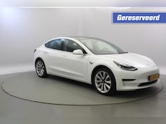 Tesla Model 3 - Standard RWD Plus 60 kWh - panorama, Leer, Camera, Trekhaak GERESERVEERD
