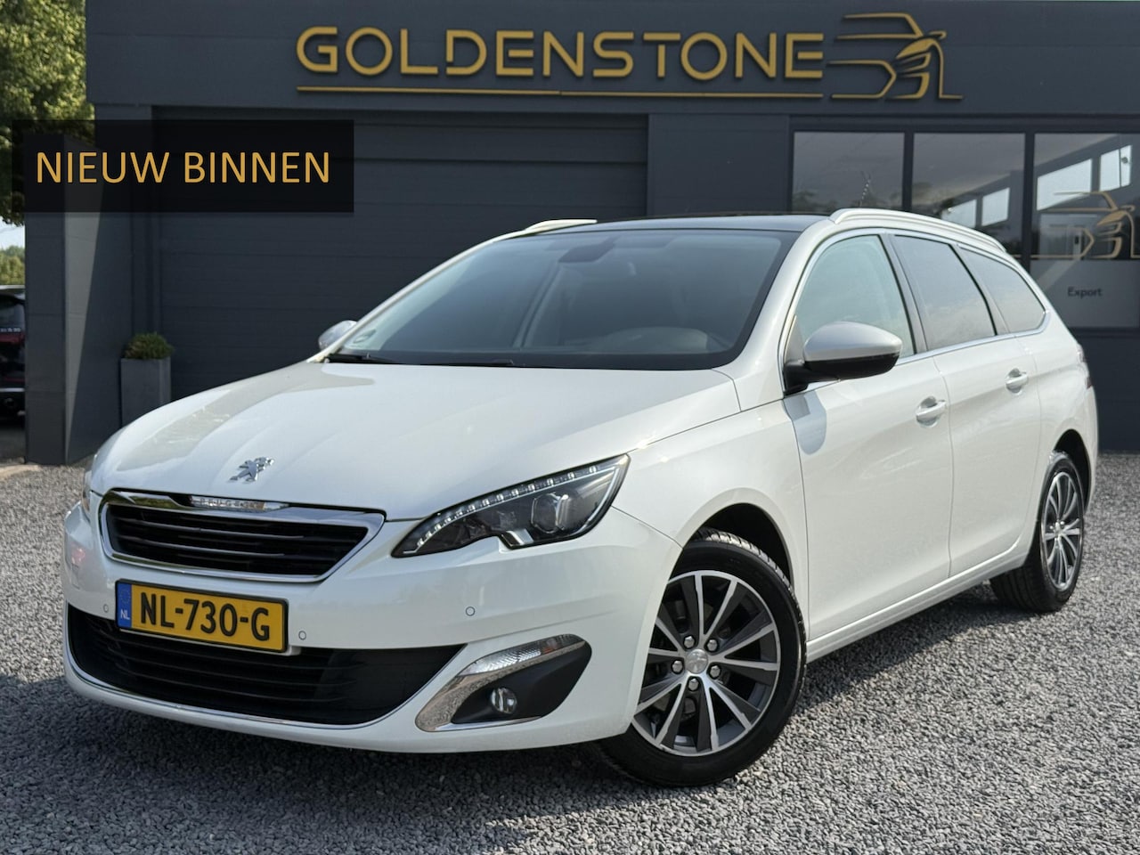 Peugeot 308 SW - 1.2 PureTech Allure Navi,Pano,Trekhaak,Camera,Clima,Cruise,PDC V+A,6 bak,N.A.P,131pk,Lm ve - AutoWereld.nl