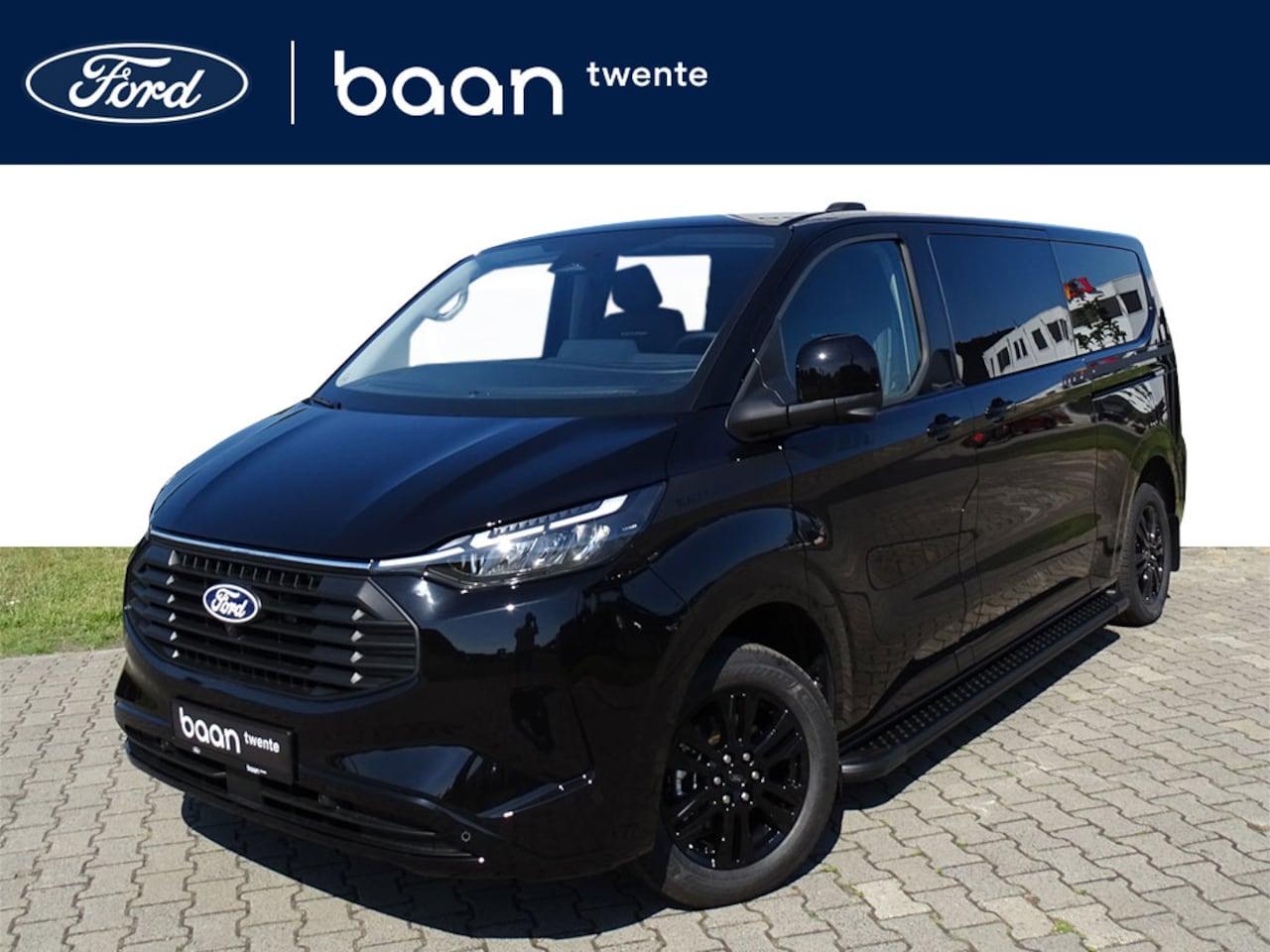 Ford Transit Custom - 320 2.5 PHEV L2H1 Black Platinum DC | 0,99% Fin. Lease | Leder | Driver Assistance Pack Ul - AutoWereld.nl