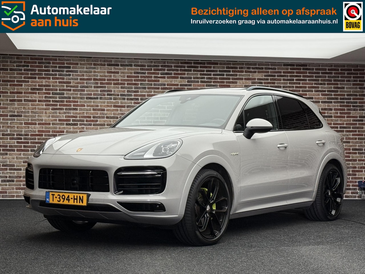 Porsche Cayenne - 3.0 E-Hybrid DAK LUCHTVERING LEDER SOFTCLOSE CHRONOS DEALERONDERHOUDEN - AutoWereld.nl