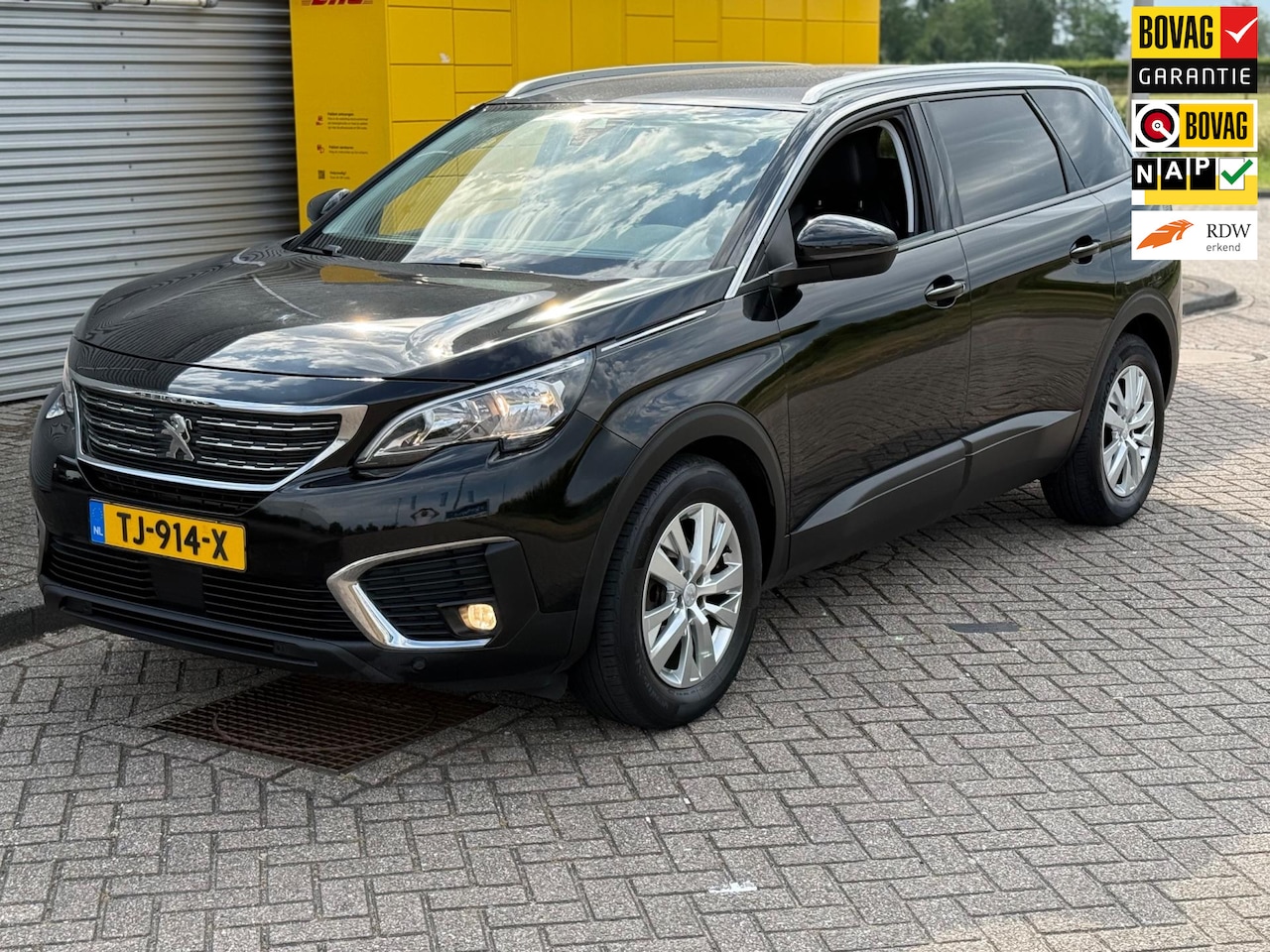 Peugeot 5008 - 1.2 PureTech Blue Lease Executive Automaat Navi 7Pers 1e eigenaar - AutoWereld.nl