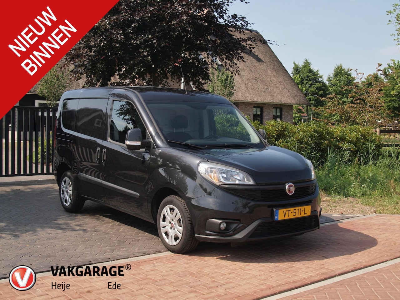 Fiat Doblò Cargo - 1.3 MJ L1H1 SX | Bijrijdersbank | Airco | Navigatie  | Trekhaak | Parkeersensoren | - AutoWereld.nl