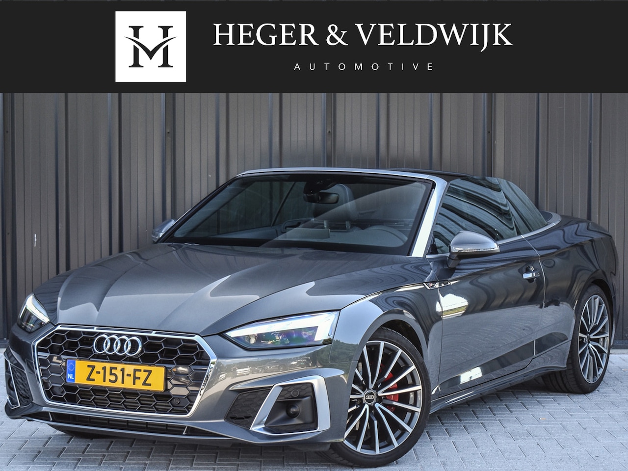 Audi A5 Cabriolet - 40 TFSI S EDITION | BANG&OLUFSEN | LEDEREN SPORTSTOELEN | AMBIANCE INTERIEUR | NECKVERWARM - AutoWereld.nl