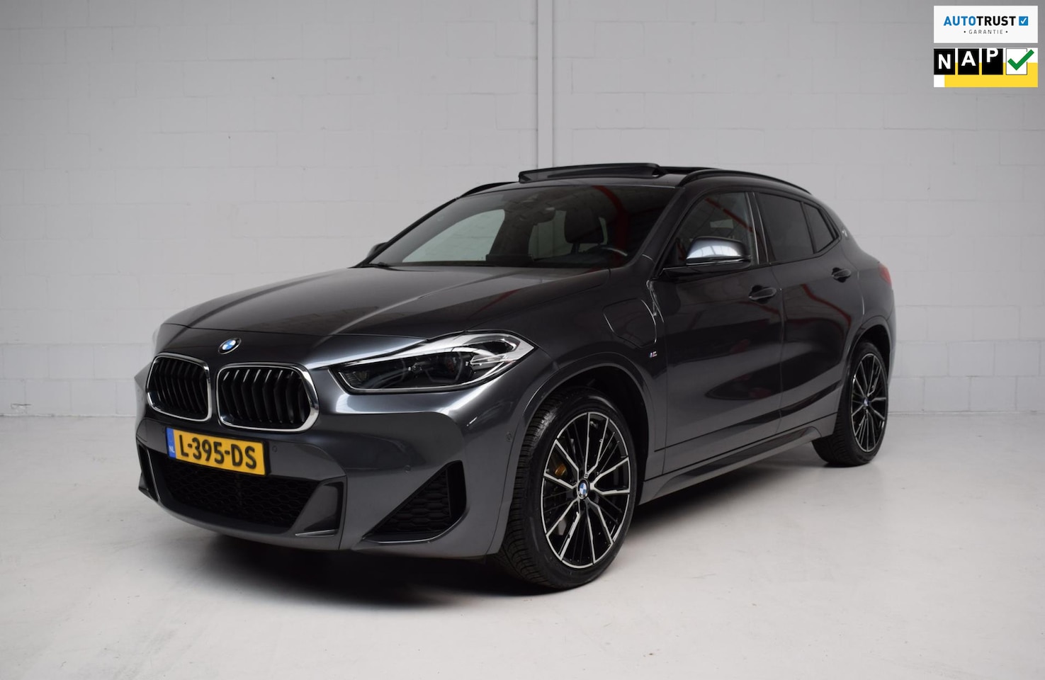 BMW X2 - XDrive25e M-Sport ORG.NED / PANORAMADAK / CAMERA / 19INCH / LEER / NAP / SFEERVERLICHTING - AutoWereld.nl