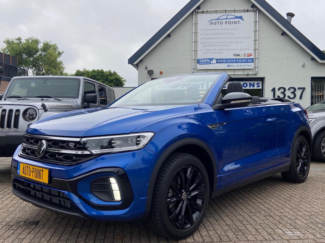 Volkswagen T-Roc Cabrio - 1.5 TSI R-LINE/VIRTUAL/IQ-LED/CAMERA/LANE - AutoWereld.nl