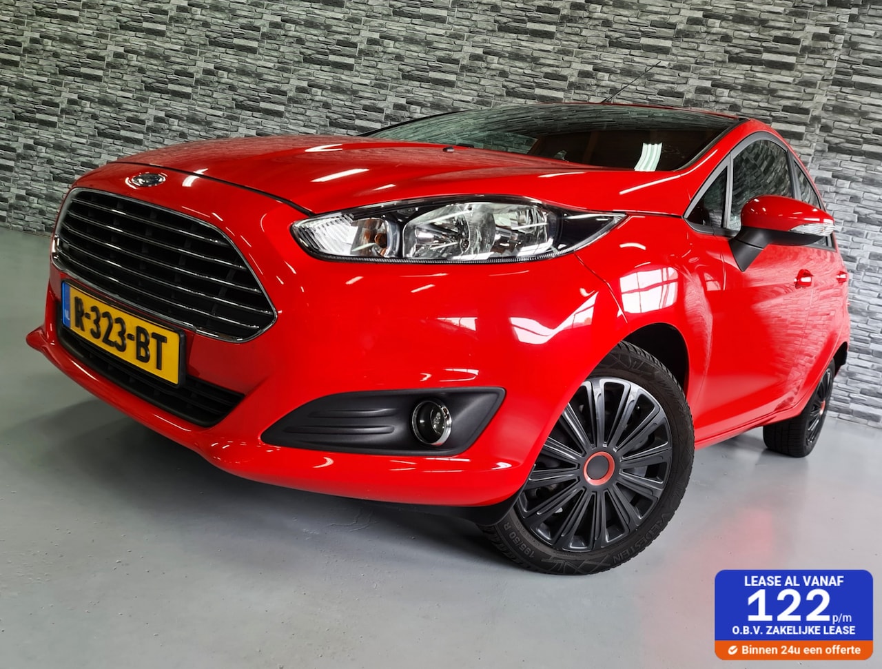 Ford Fiesta - 1.0 EcoBoost Titanium *Nieuwe APK*PDC*Airco*NAP! - AutoWereld.nl