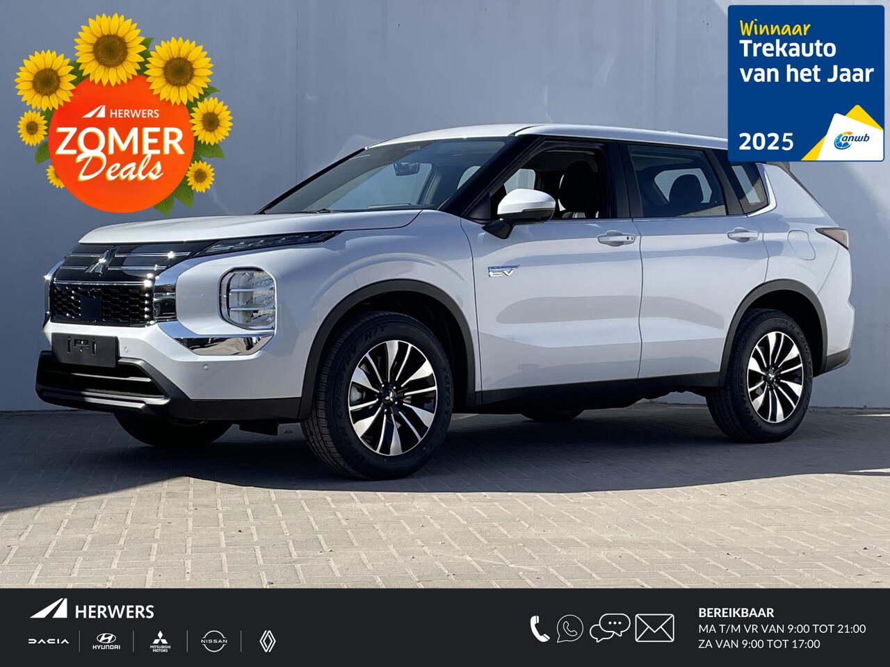 Mitsubishi Outlander - 2.4 PHEV Pure / €3000,- Voordeel Op Nieuwprijs / Nieuw Model 2025 / Elektrische Range 86 K - AutoWereld.nl