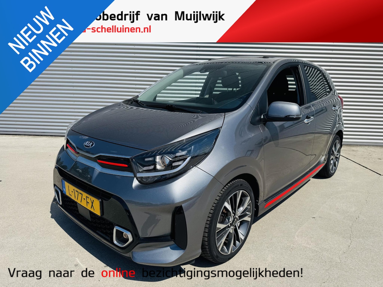 Kia Picanto - 1.0 T-GDi GT-Line 5p 100pk | Sunroof | Stoel&Stuurverw. - AutoWereld.nl