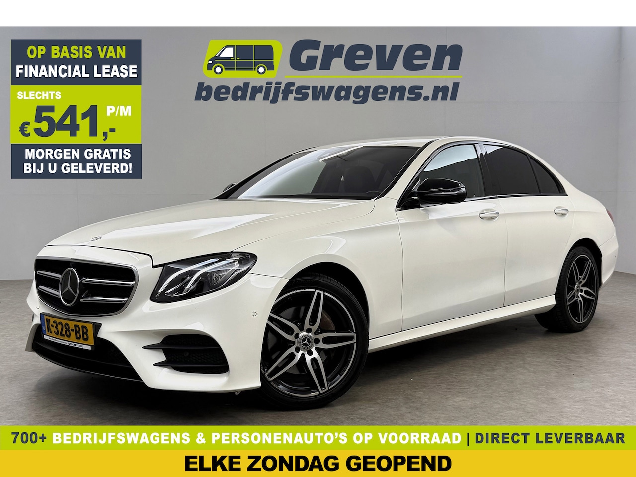 Mercedes-Benz E-klasse - E300 AMG 245PK Burmester Sfeer LED 360Camera Carplay Memory Virtual Clima Cruise Navi PDC - AutoWereld.nl