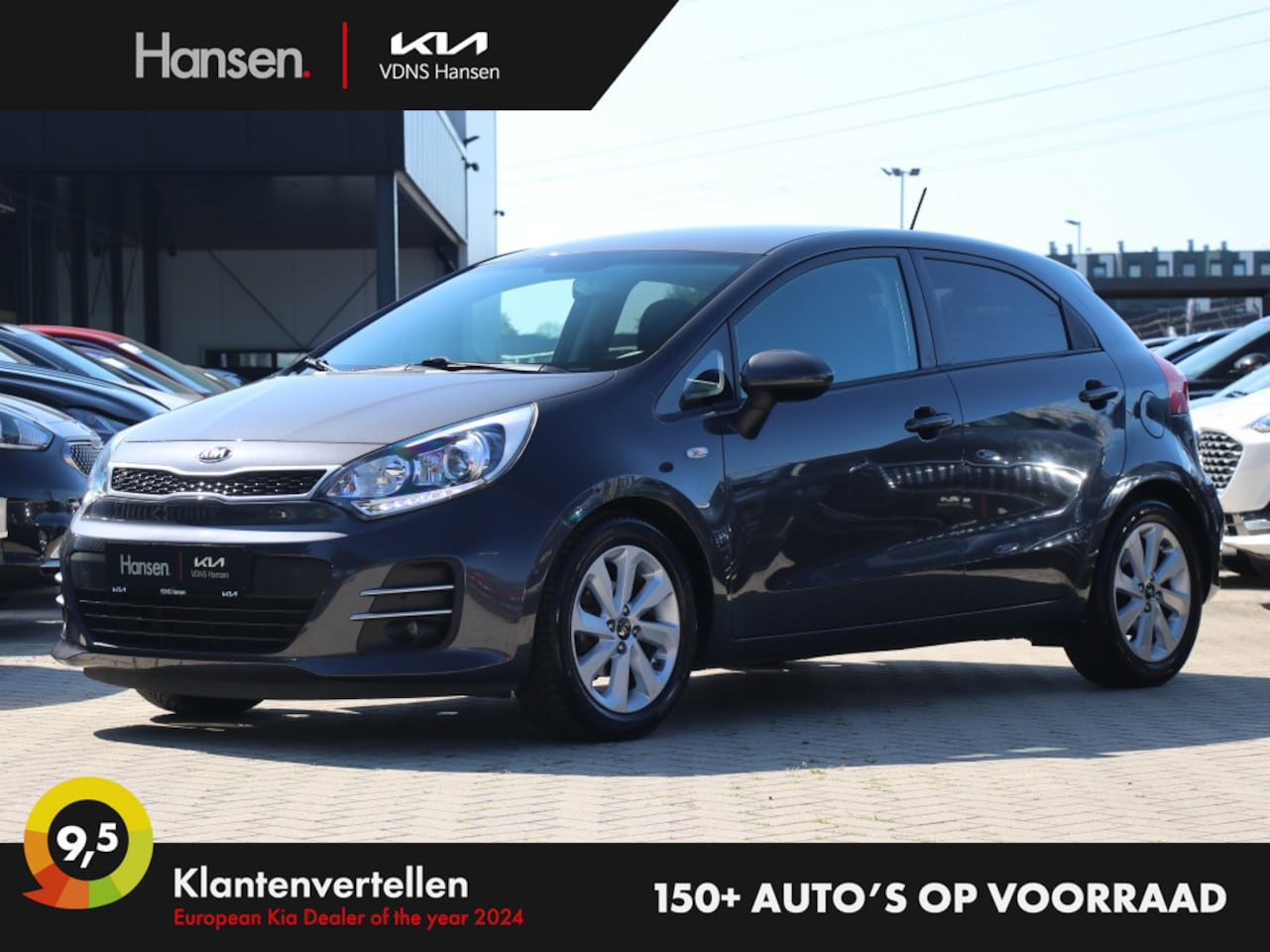 Kia Rio - 1.2 CVVT DynamicLine I Navi I Trekhaak I LM-Velgen - AutoWereld.nl