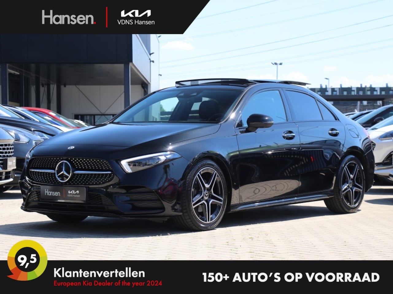 Mercedes-Benz A-klasse - 180 Premium Plus I Panoramadak I Leder I Widescreen - AutoWereld.nl