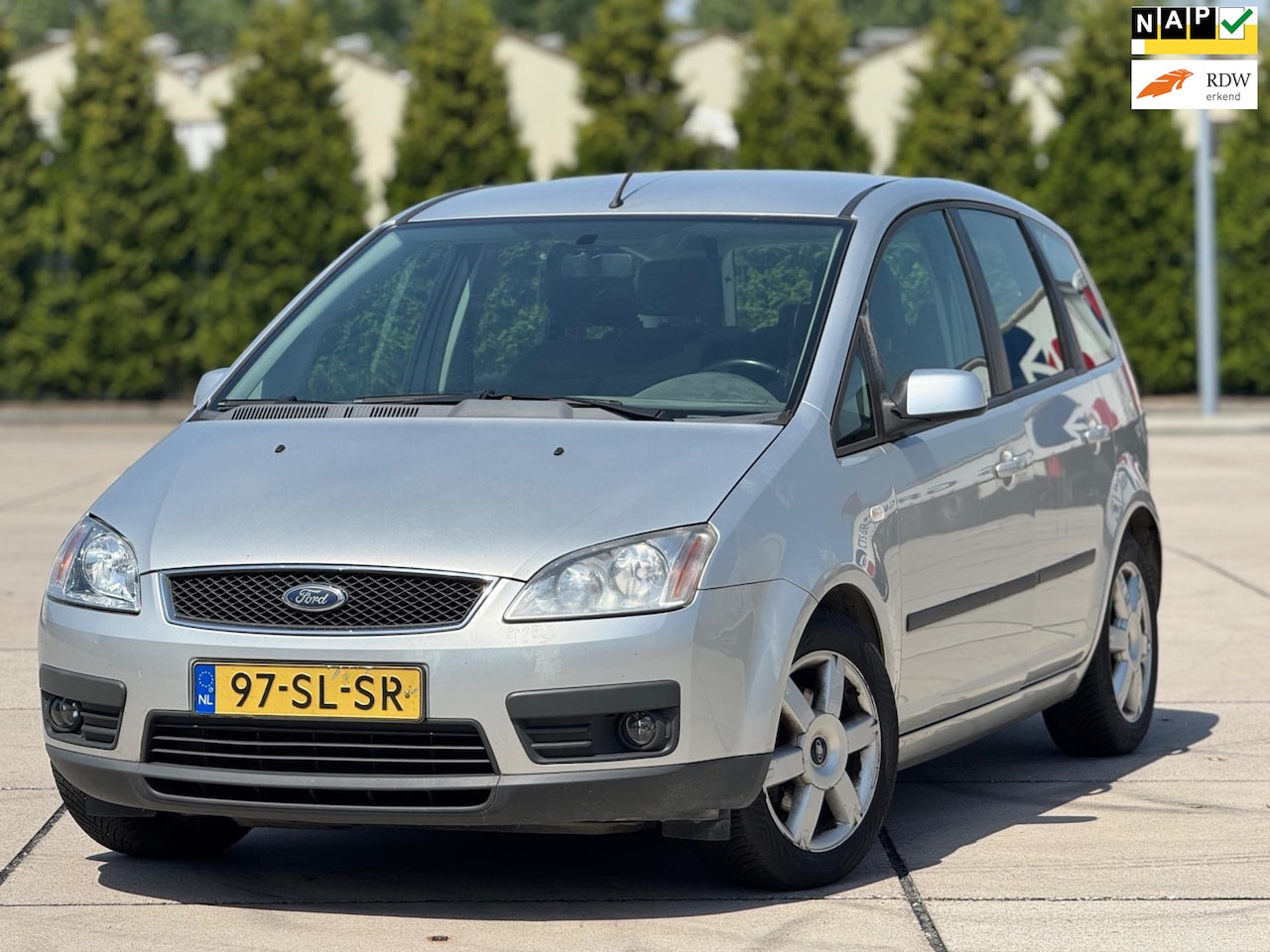 Ford Focus C-Max - 1.8-16V Futura | Automaat | Airco | Elektrische ramen | APK 11-03-2026 - AutoWereld.nl