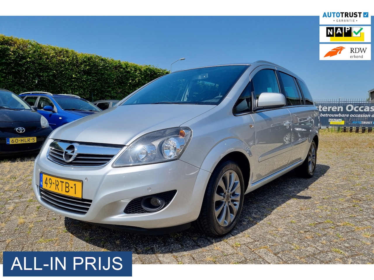 Opel Zafira - 1.8 Edition AUTOMAAT ✅DEALER ONDERHOUDEN!! - AutoWereld.nl