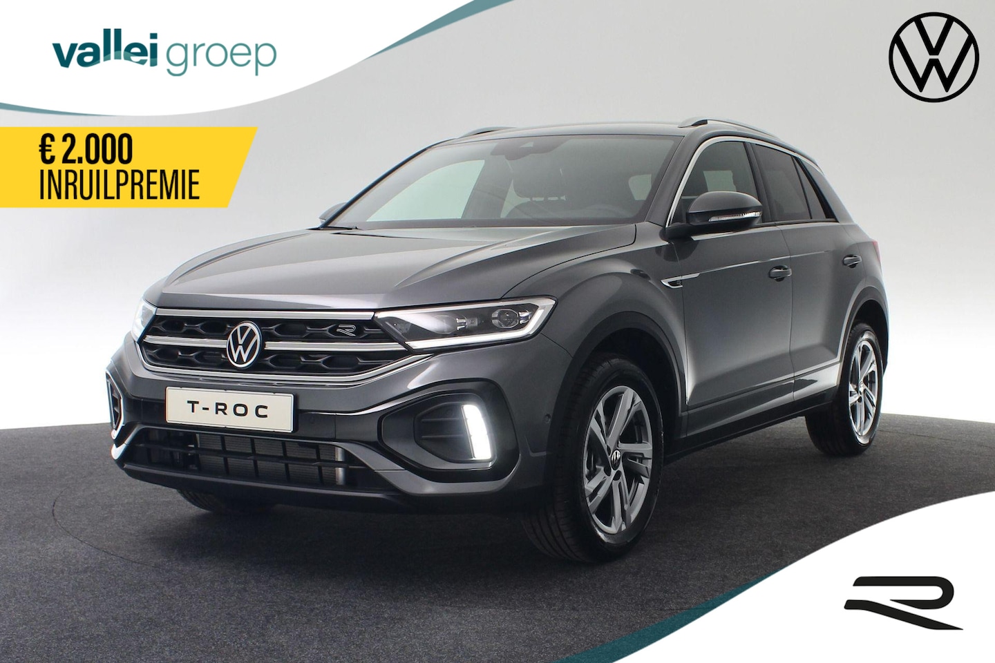 Volkswagen T-Roc - R-Line Edition 1.5 TSI 110 kW / 150 pk DSG | IQ Light | Camera | Stoeloverwarming | Keyles - AutoWereld.nl