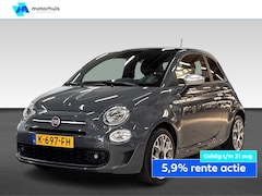 Fiat 500 - 1.0 HYBRID 70PK ROCKSTAR NAVI ECC TEL LM NAP