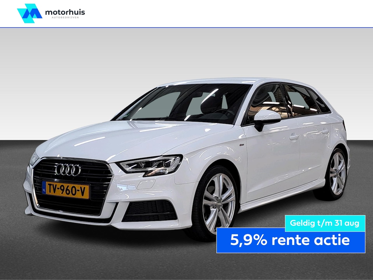 Audi A3 Sportback - 35 TFSI 150PK AUTOMAAT S-LINE EDITION NAVI PDC TEL LED NAP - AutoWereld.nl