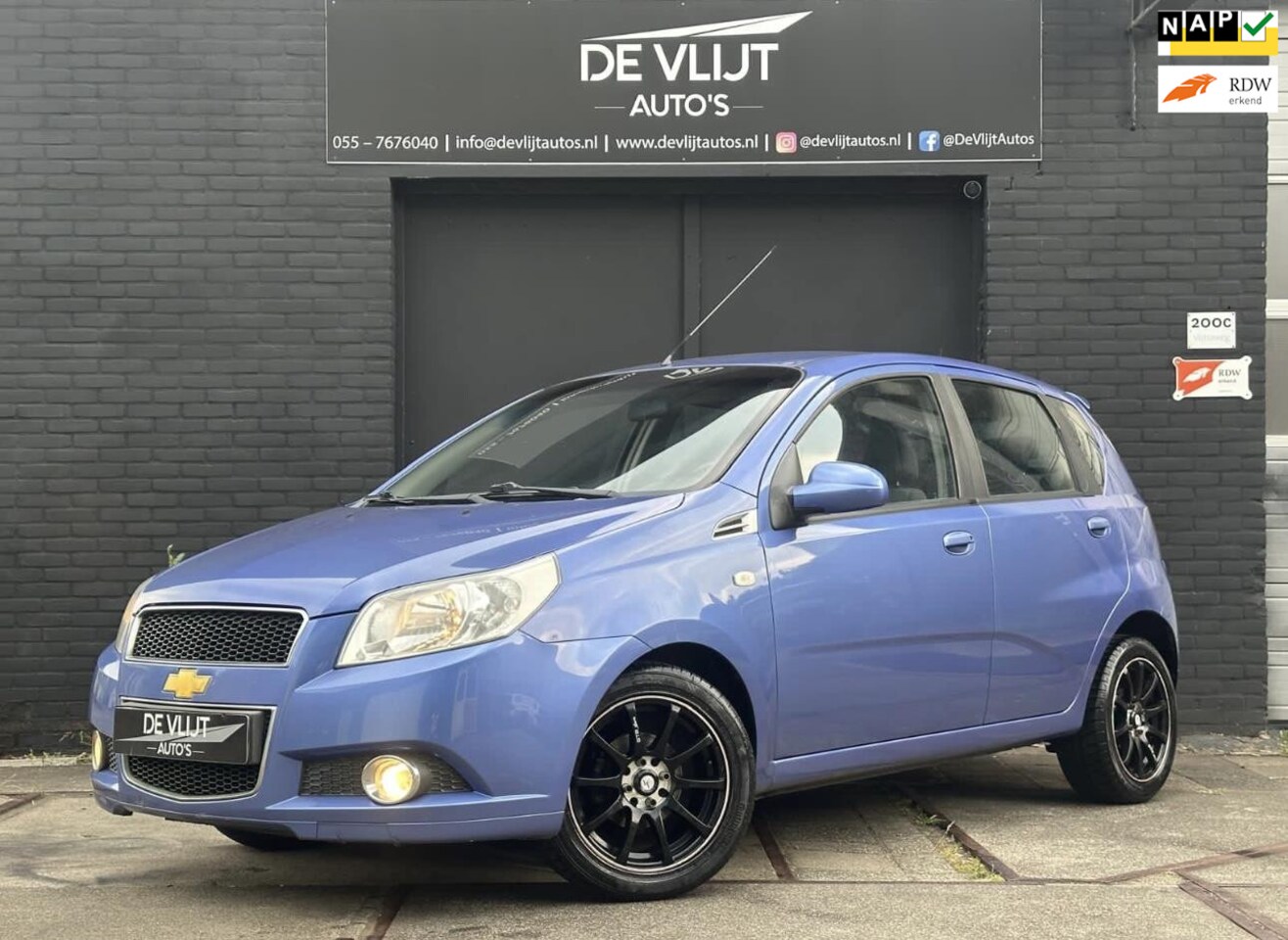 Chevrolet Aveo - 1.2 16V LS 5 DRS | Airco | Elek Raam | Stuurbek | Radio Cd Speler | NAP | - AutoWereld.nl