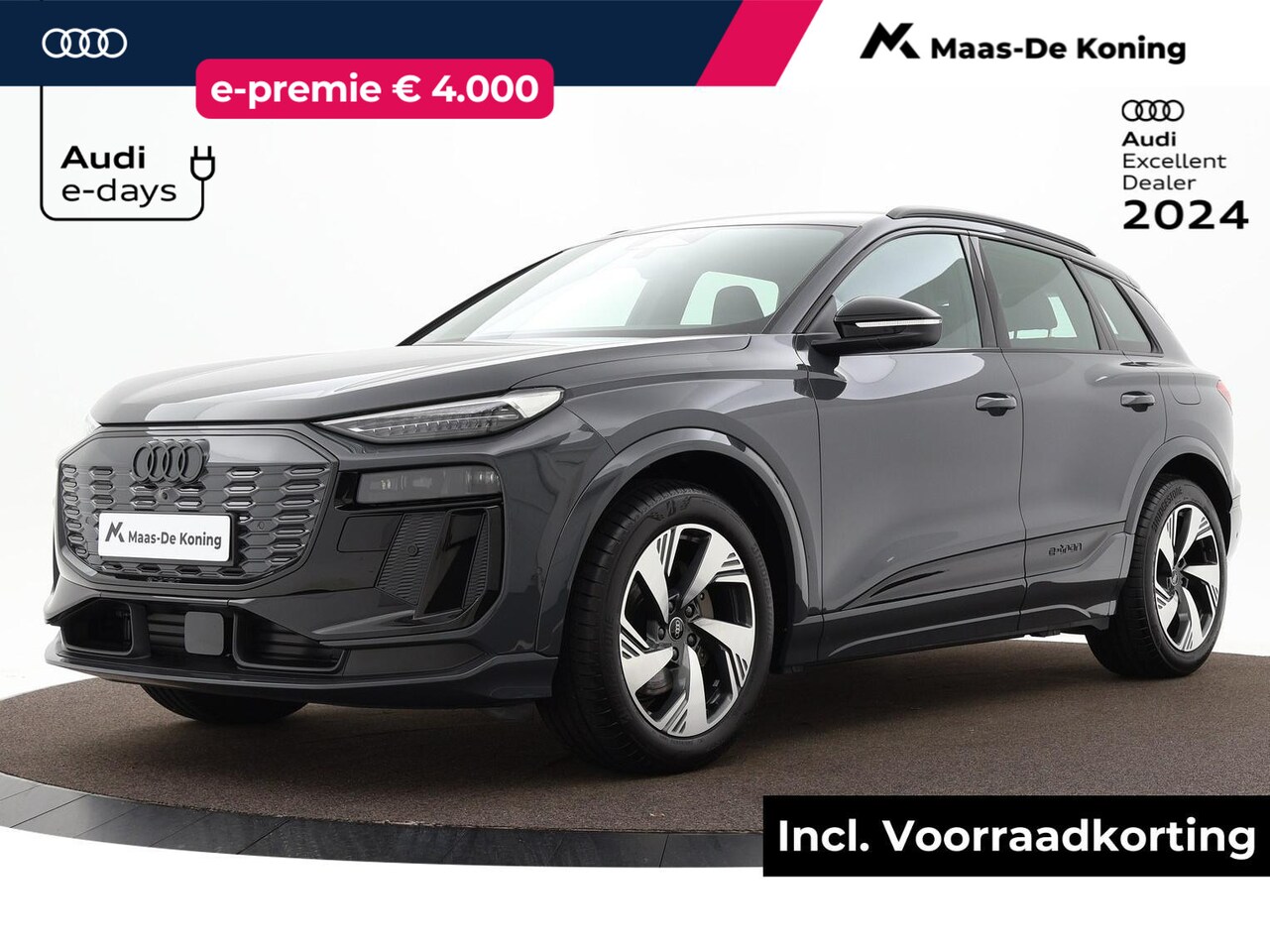 Audi Q6 e-tron - S edition Performance 306 PK · Tech pakket pro · 360 camera's · Adaptieve luchtvering · Co - AutoWereld.nl