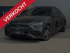 Mercedes-Benz C-klasse - 300 e |AMG Line|Pano|Night|DigiLicht|Elek.trek|360|Headup|Leder|Sfeer|Carbon
