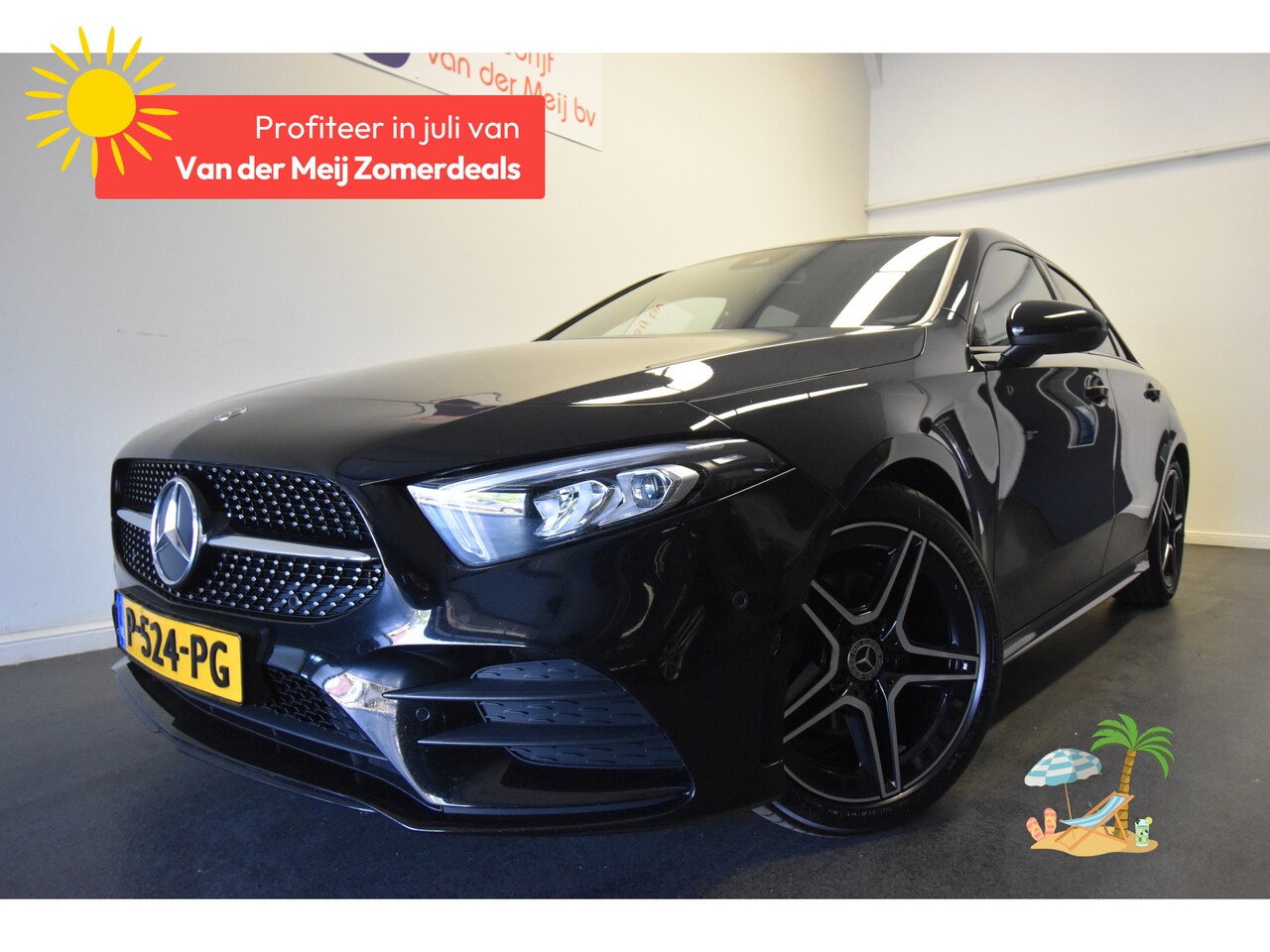Mercedes-Benz A-klasse - 180 Business Solution AMG 180 Business Solution AMG , CLIMATR , CR CONTR , A UITRIJ CAM , ZWARTE HEMEL , LMV18 , - AutoWereld.nl