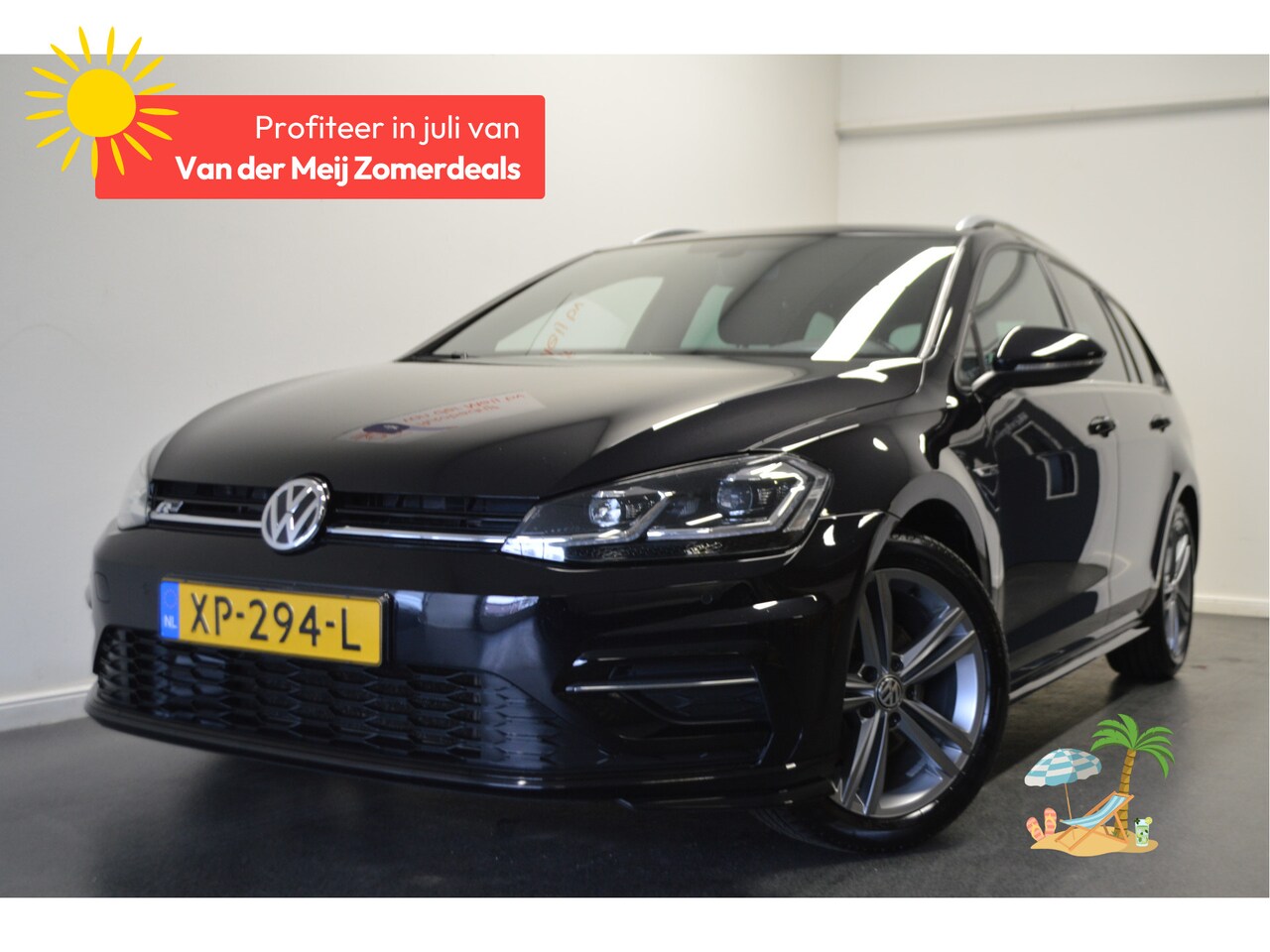 Volkswagen Golf Variant - 1.5 TSI Highline Business R 1.5 TSI Highline Business R , VIRTUAL COCKPIT , LED LAMPEN , NAVI , CLIMATR , PDC V+A , LM - AutoWereld.nl
