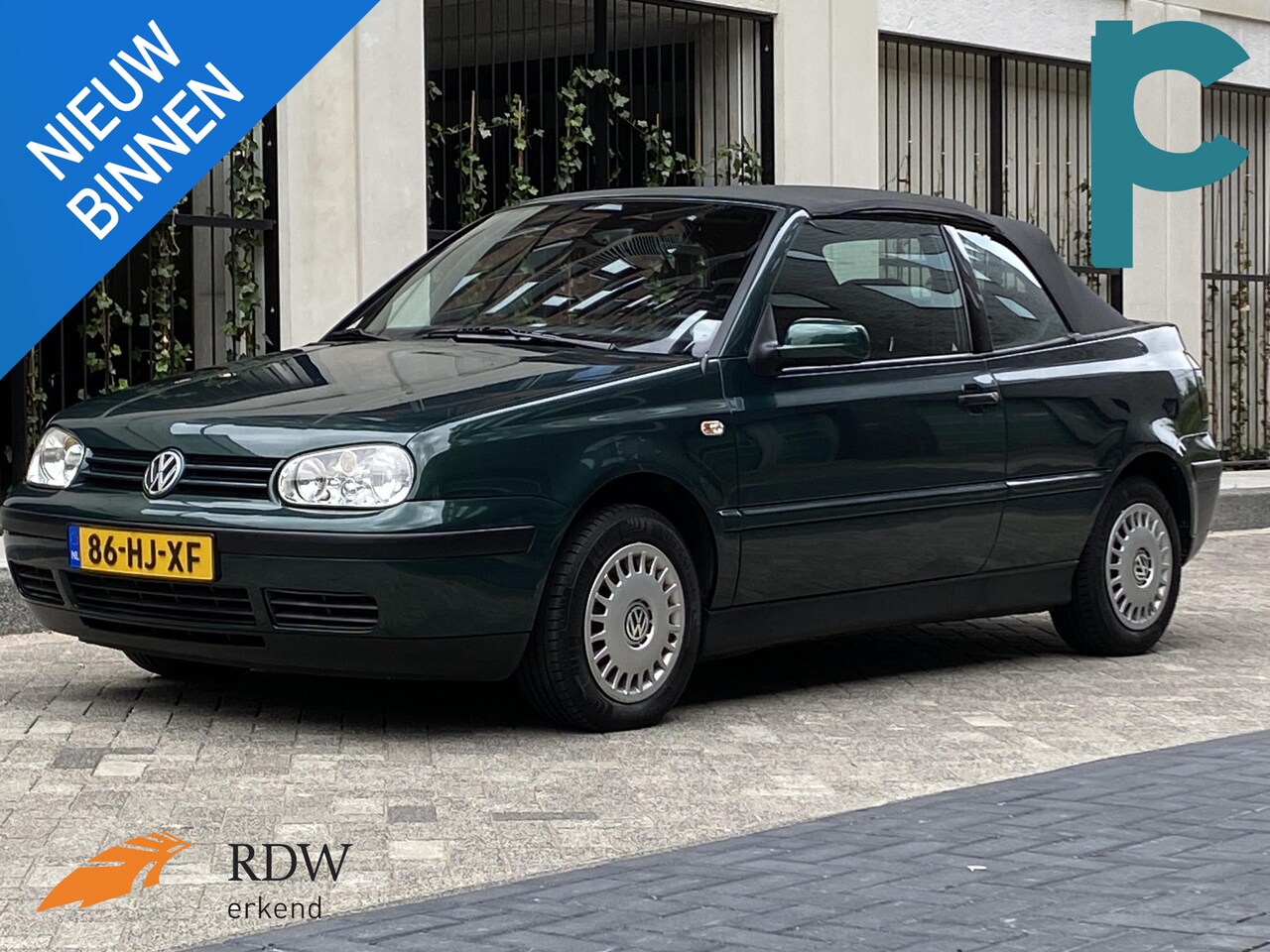 Volkswagen Golf Cabriolet - 2.0 Trendline Frisse APK - AutoWereld.nl