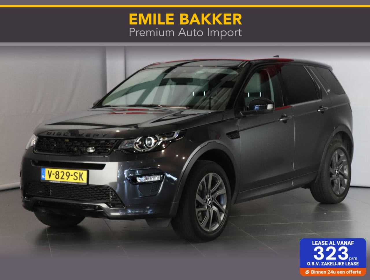 Land Rover Discovery Sport - 2.0 SD4 HSE Luxury GRIJS KENT. - AutoWereld.nl
