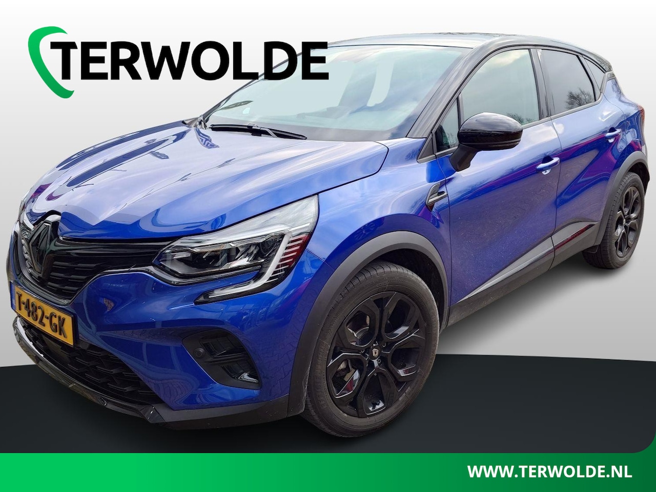 Renault Captur - 1.6 E-Tech hybrid 145 SL Rive Gauche | Adaptive Cruise control - AutoWereld.nl