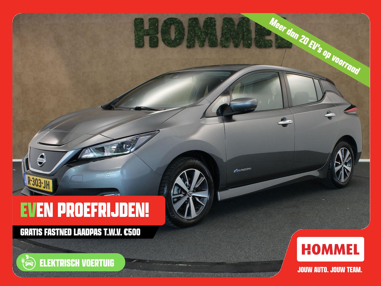 Nissan LEAF - Acenta 40 kWh - 2 LAADKABELS - NAVIGATIE - PARKEERSENSOREN VOOR/ ACHTER - 16 INCH LICHT ME - AutoWereld.nl