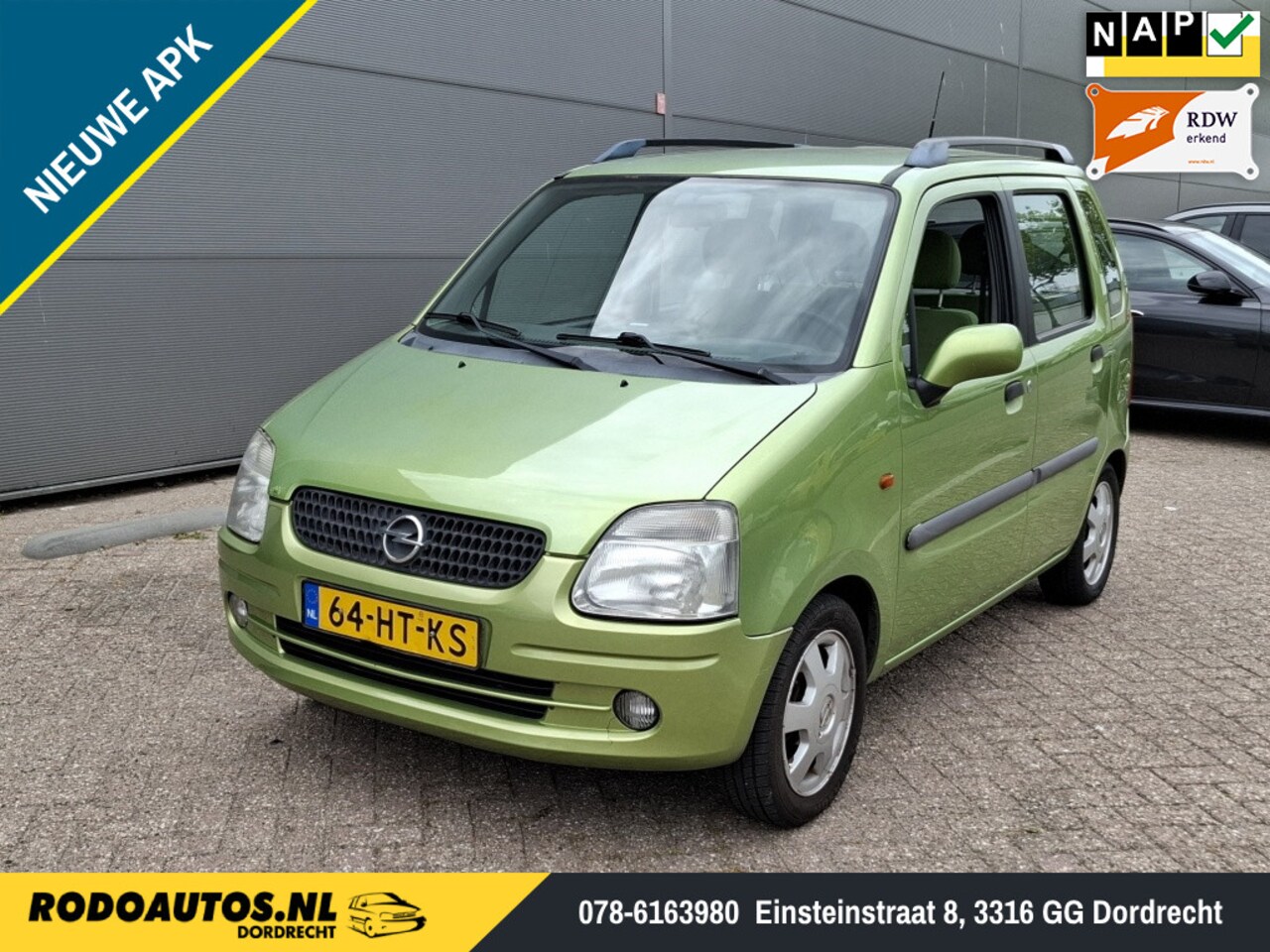 Opel Agila - 1.2-16V Elegance 5D Hoge Instap Nw APK - AutoWereld.nl