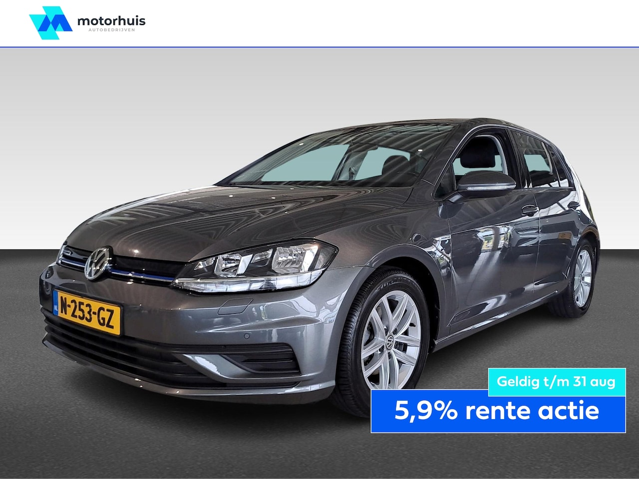 Volkswagen Golf - Vii 1.5 TSI 130pk BlueMotion Comfortline Business ECC LMV STOELV - AutoWereld.nl