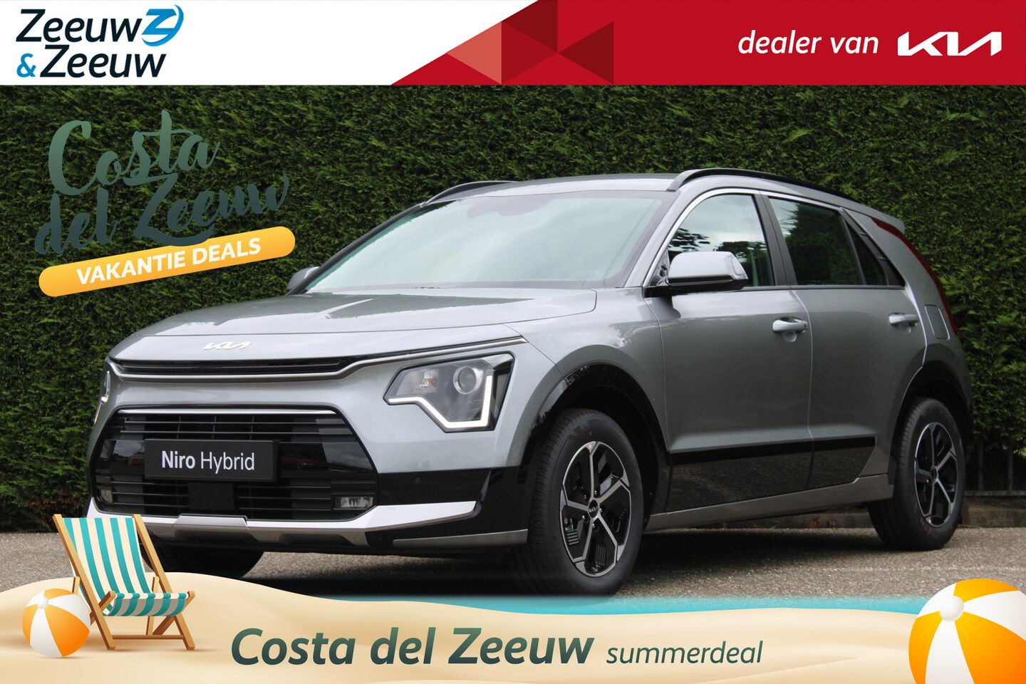 Kia Niro - 1.6 GDi Hybrid DynamicLine | Enkele op voorraad voor meer info bel 015 - 3109955 | Incl €2 - AutoWereld.nl