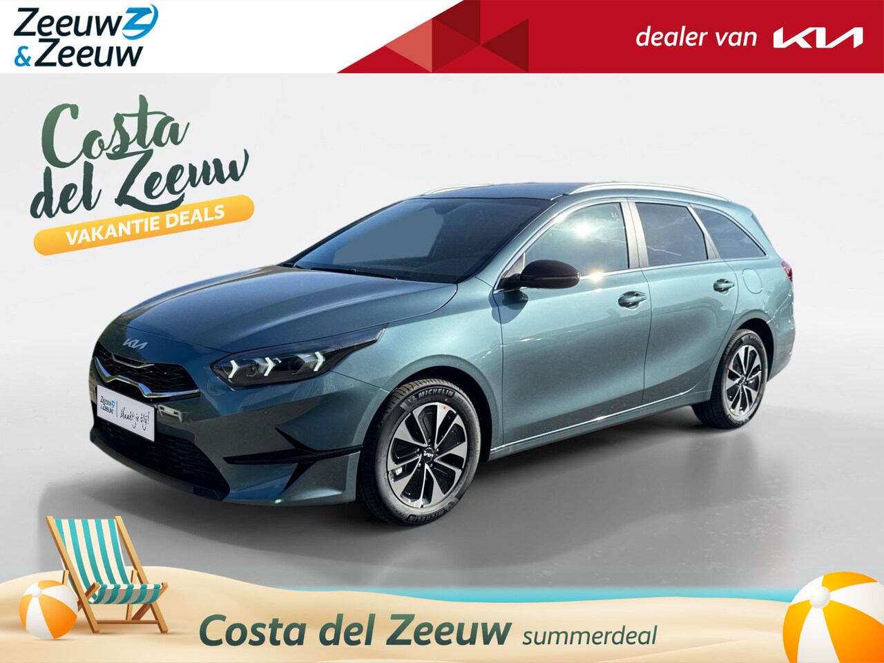 Kia Cee'd Sportswagon - Ceed 1.0 T-GDi MHEV Design Edition ENKELE OP VOORRAAD VOOR MEER INFO BEL 015 - 3109955 | N - AutoWereld.nl