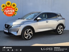 Nissan Qashqai - 1.3 MHEV Xtronic Tekna Plus Automaat / Trekgewicht 1800 Kg / Cold Pack / HUD / Panoramadak