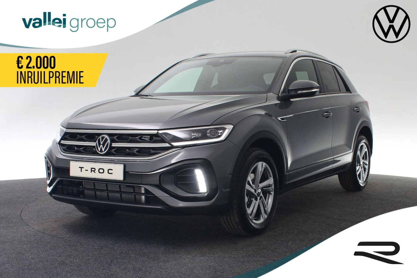 Volkswagen T-Roc - R-Line-Edition 1.5 TSI 110 kW / 150 pk DSG | Camera | Stoelverwarming | LED | 17 inch - AutoWereld.nl