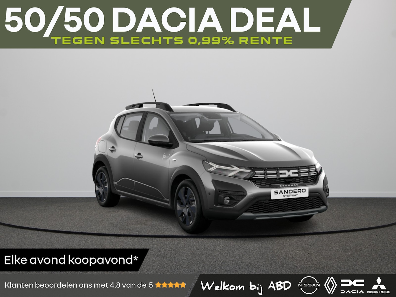 Dacia Sandero Stepway - Expression TCe 100 ECO-G | Achteruitrijcamera | Bekleding 'Stepway' | Cruise Control en sn - AutoWereld.nl