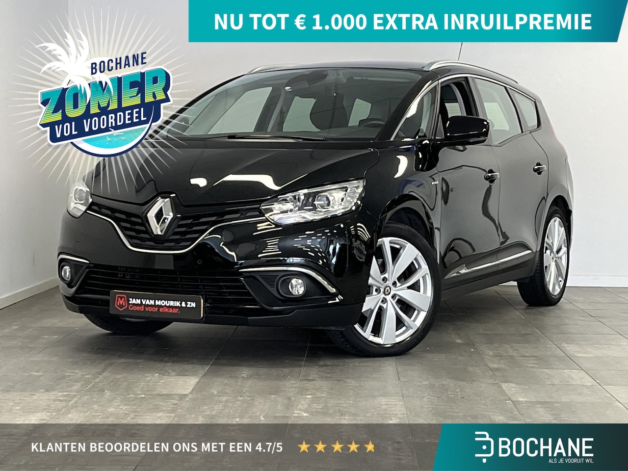 Renault Grand Scénic - 1.3 TCe Limited 7p. | 1e-EIG. | TREKHAAK | CARPLAY | - AutoWereld.nl