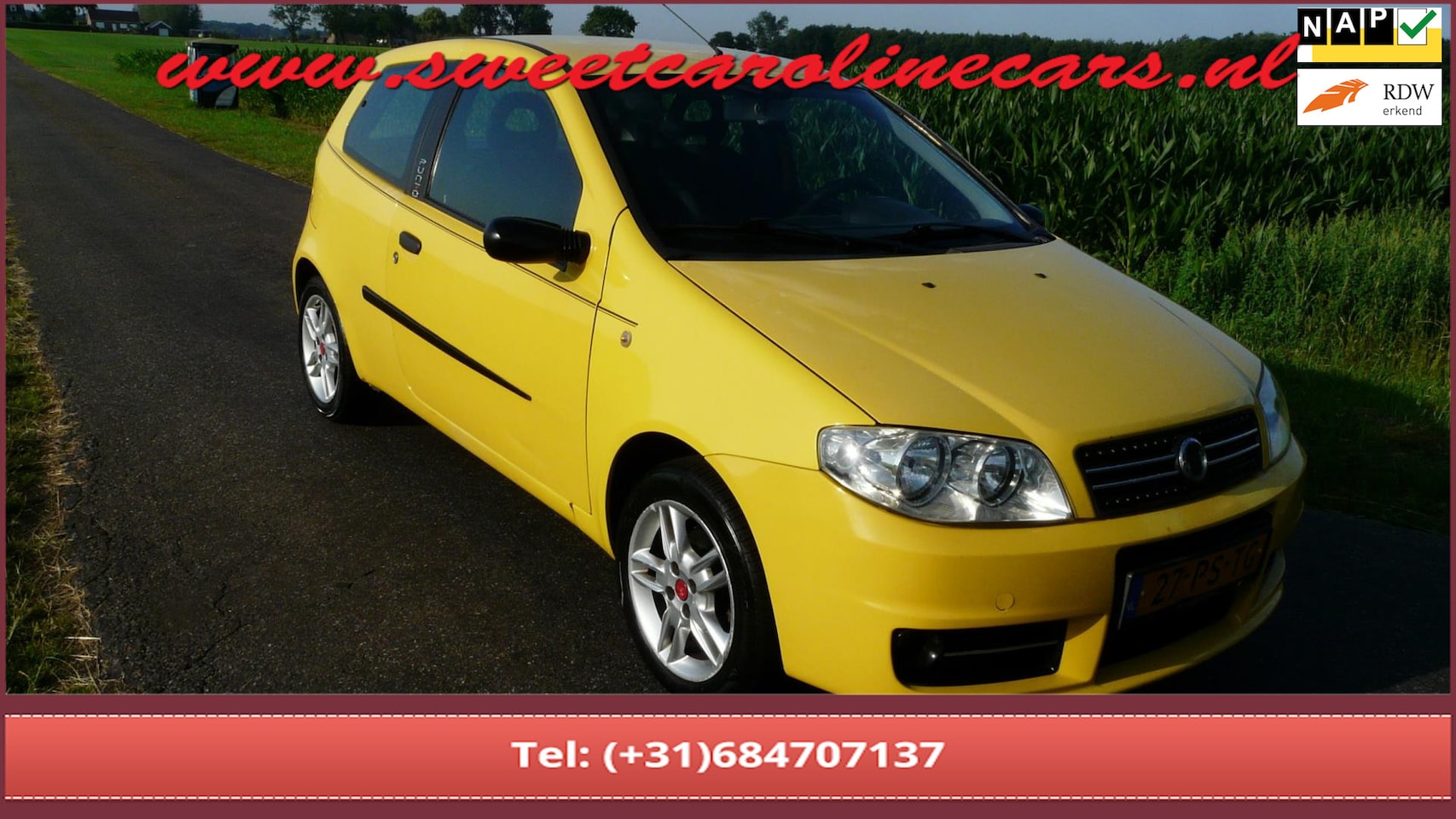 Fiat Punto - 1.2-16V SportSound 1.2-16V SportSound,Abarth-Edition,Airco,Elec.pakket,Lmv's! - AutoWereld.nl