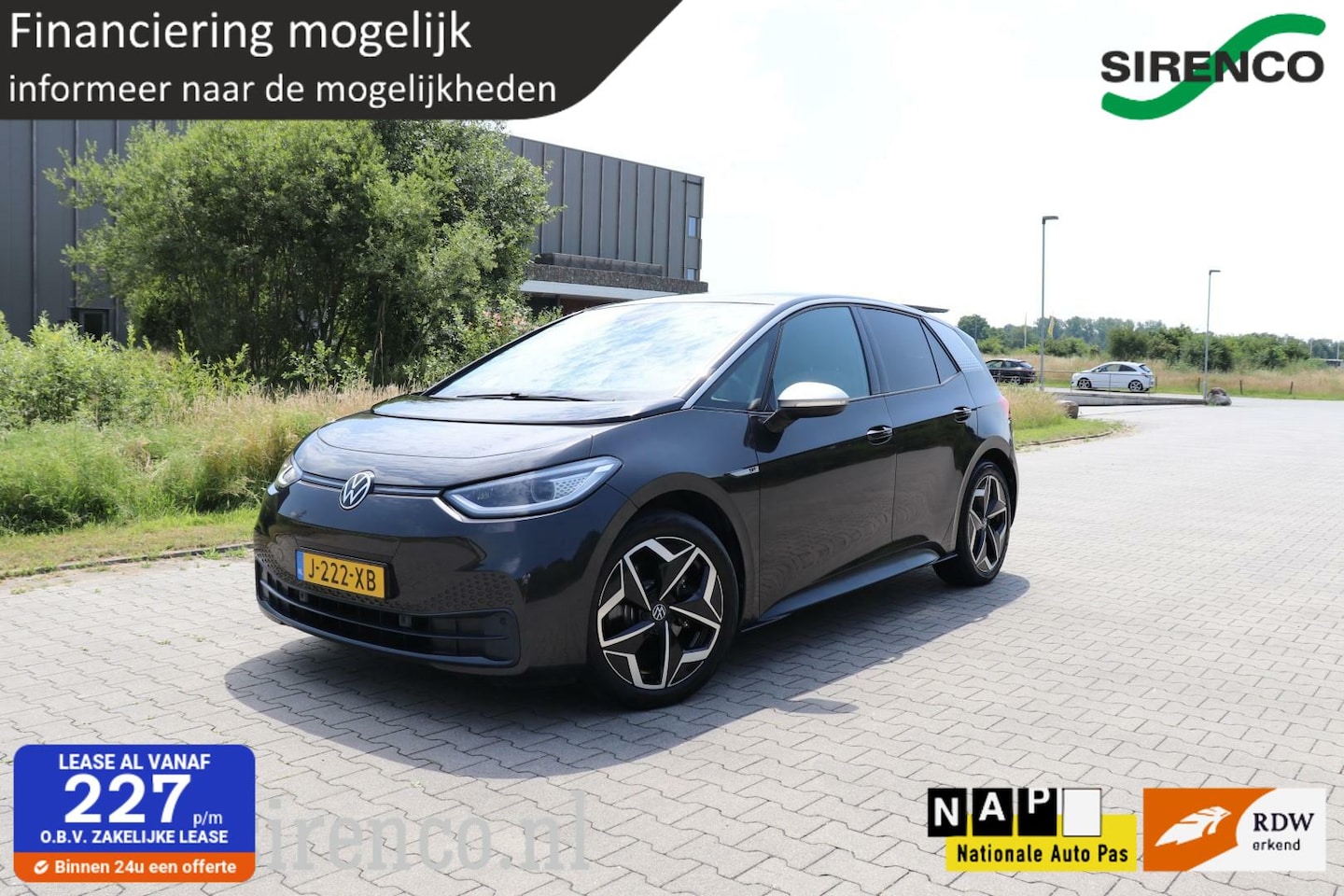 Volkswagen ID.3 - First Plus 58 kWh fase adaptive cruise lane asist carplay android stoelverwarming sfeerver - AutoWereld.nl