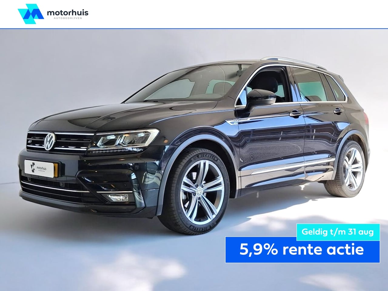 Volkswagen Tiguan - 1.4 TSI 125PK 2X R-LINE NAVI VIRTUAL FULL LED ECC NAP - AutoWereld.nl