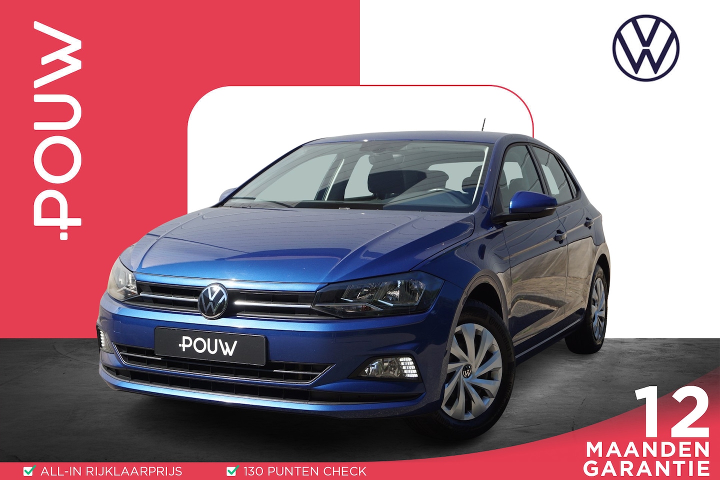 Volkswagen Polo - 1.0 TSI 95pk Comfortline | Appelcarplay/Androidauto| Airco | Adaptive Cruise - AutoWereld.nl