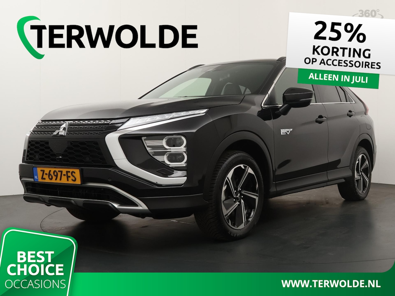 Mitsubishi Eclipse Cross - 2.4 PHEV Intense+ | Apple Carplay/Android Auto | Achteruitrijcamera | Lichtmetalen velgen - AutoWereld.nl
