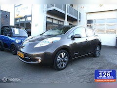 Nissan LEAF - Tekna 30 kWh 2016 33108km 1e eigenaar LUXE Vol leer, Navi, Airco, 360 camera