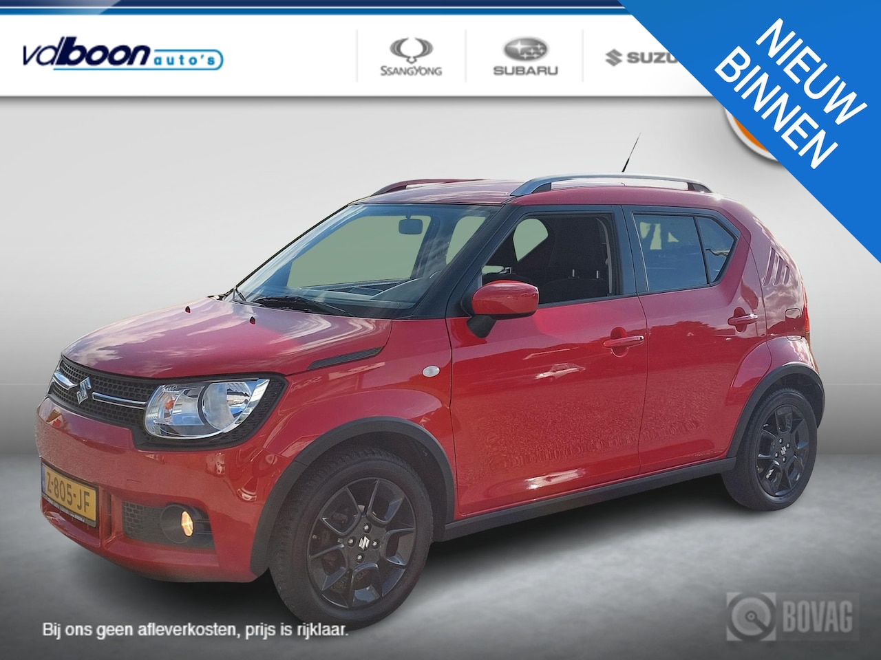 Suzuki Ignis - 1.2 Select AIRCO | LMV | NAVI | rijklaarprijs - AutoWereld.nl