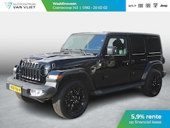 Jeep Wrangler Unlimited - 2.0T Sahara | Grijs kenteken | Stoel-/Stuurverwarming | Navi | Adapt. Cruise | Clima | Cam