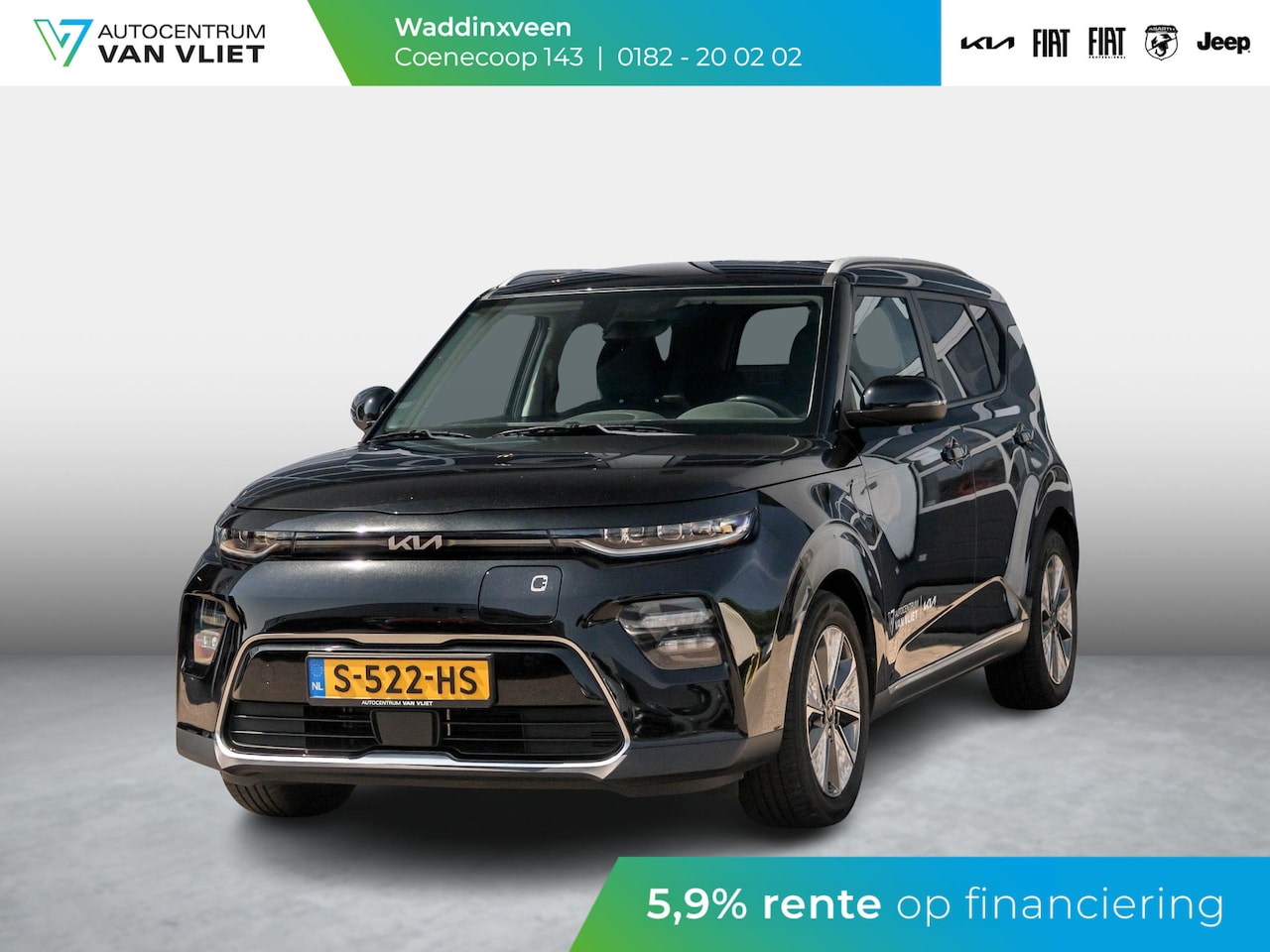 Kia e-Soul - DynamicLine 64 kWh | Navi| Camera | Clima | LED | CarPlay | - AutoWereld.nl