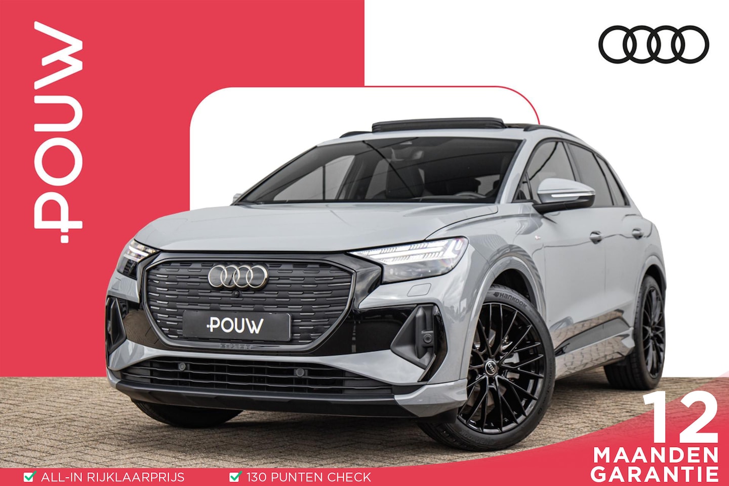 Audi Q4 e-tron - 40 204pk Launch edition S Competition 77 kWh | 21" LM velgen | Head up | Sonos | Trekhaak - AutoWereld.nl