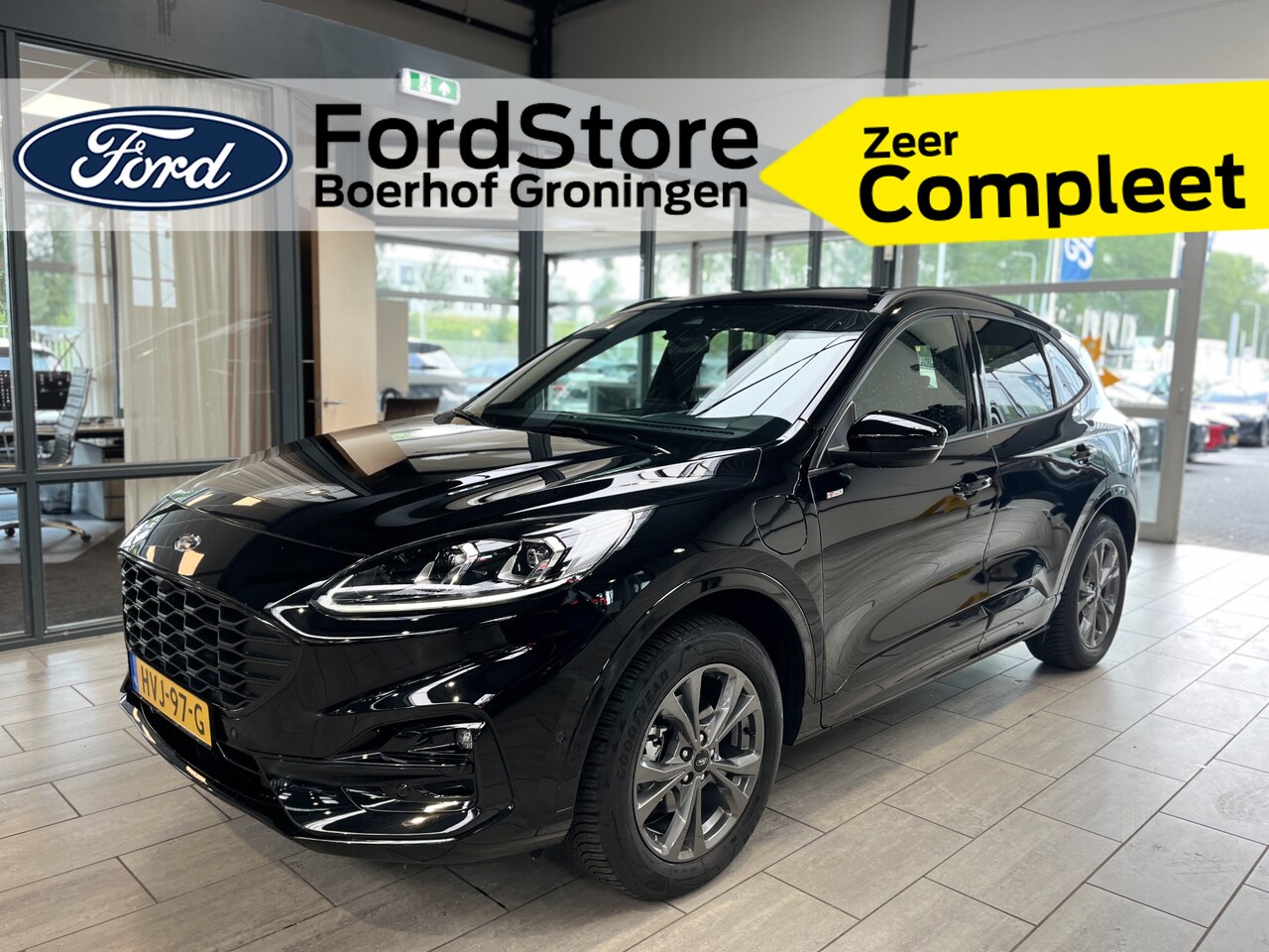 Ford Kuga - 2.5 PHEV ST-Line X Pano I Trekhaak I Winter Pack I Head up I Adapt Led - AutoWereld.nl