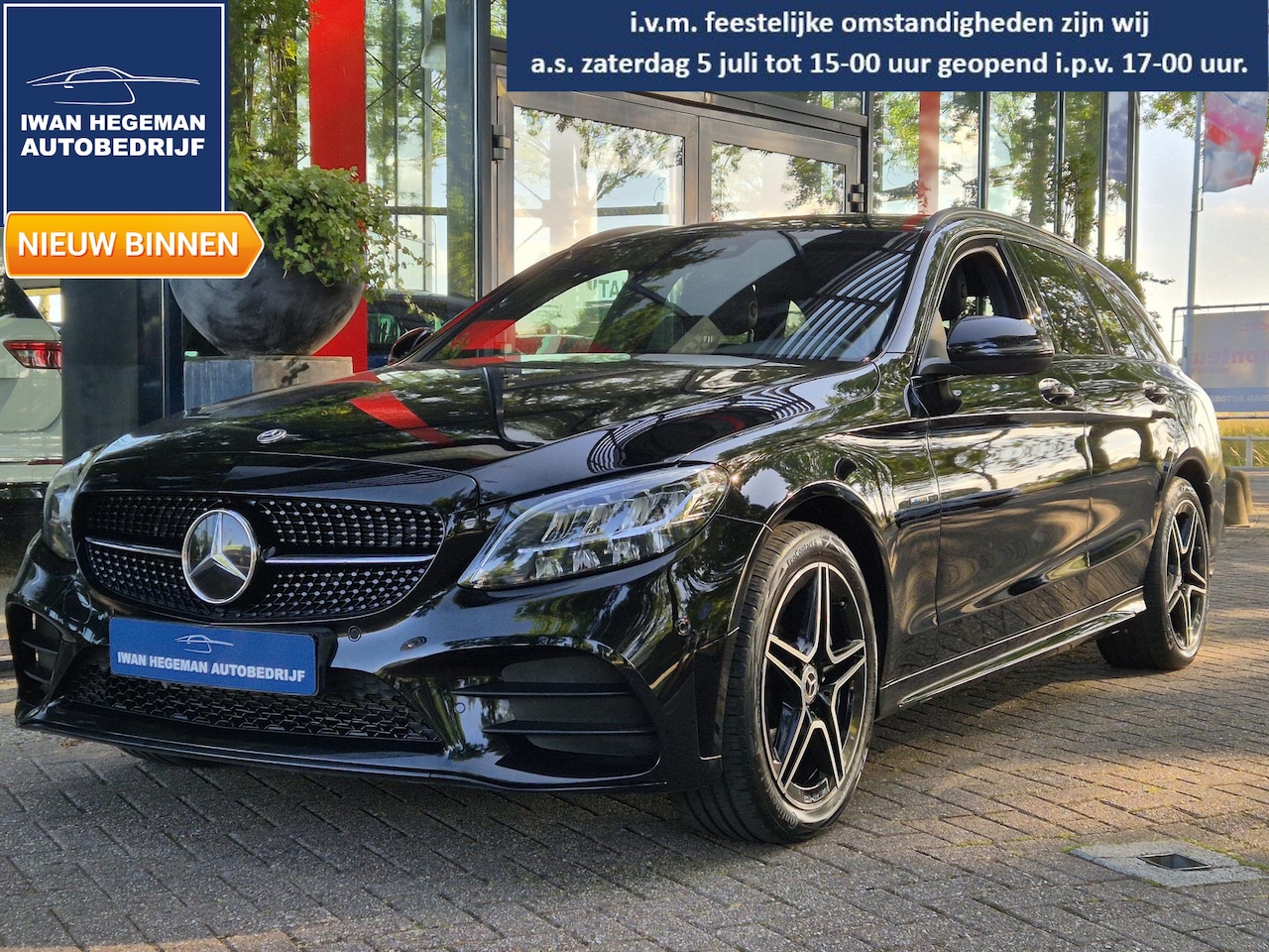 Mercedes-Benz C-klasse - 300 e Business Solution AMG | Trekhaak | PDC + Camera | ECC | Lichtmetalen velgen | AMG St - AutoWereld.nl