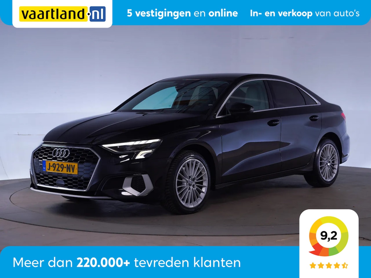 Audi A3 Limousine - 35 TFSI Sport Aut. [ B&O Virtual Navi Leder ] - AutoWereld.nl